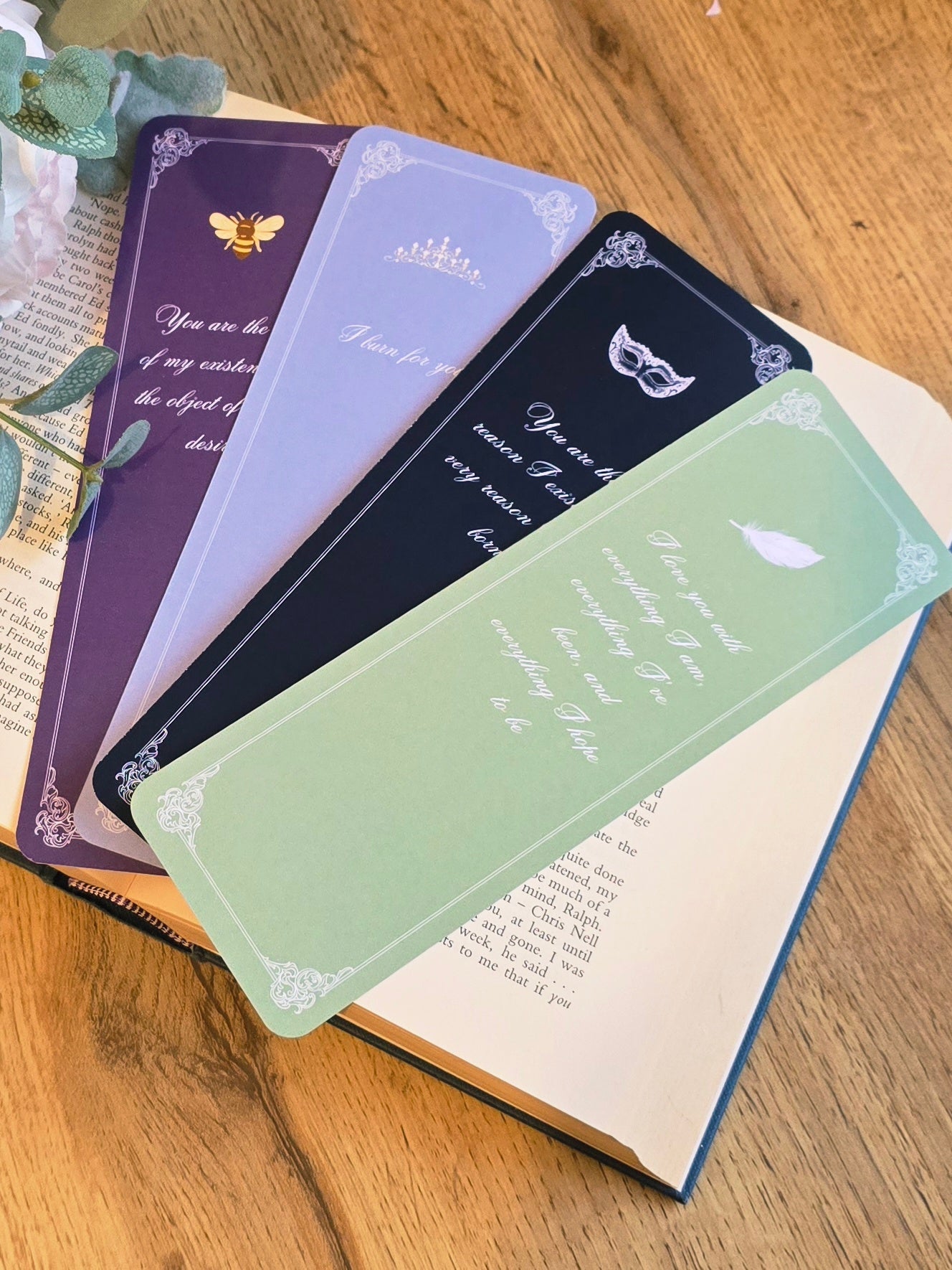 A Lady In Silver Bookmark – Sophie Bridgerton Design