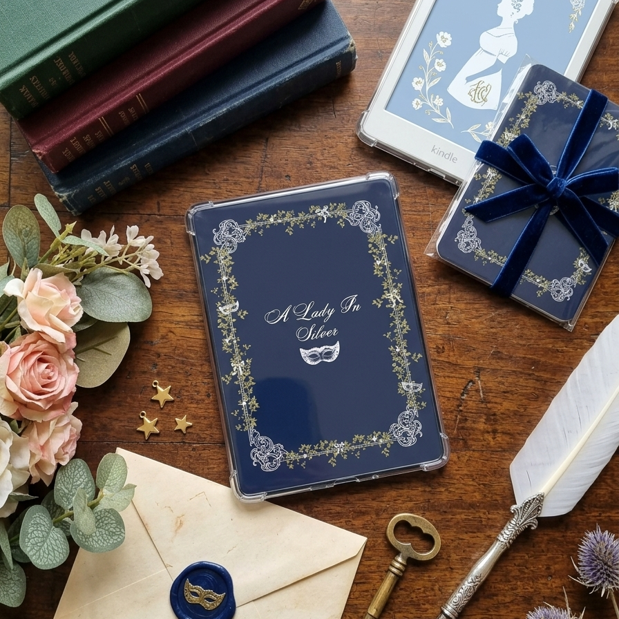 A Lady In Silver Printable Kindle Insert