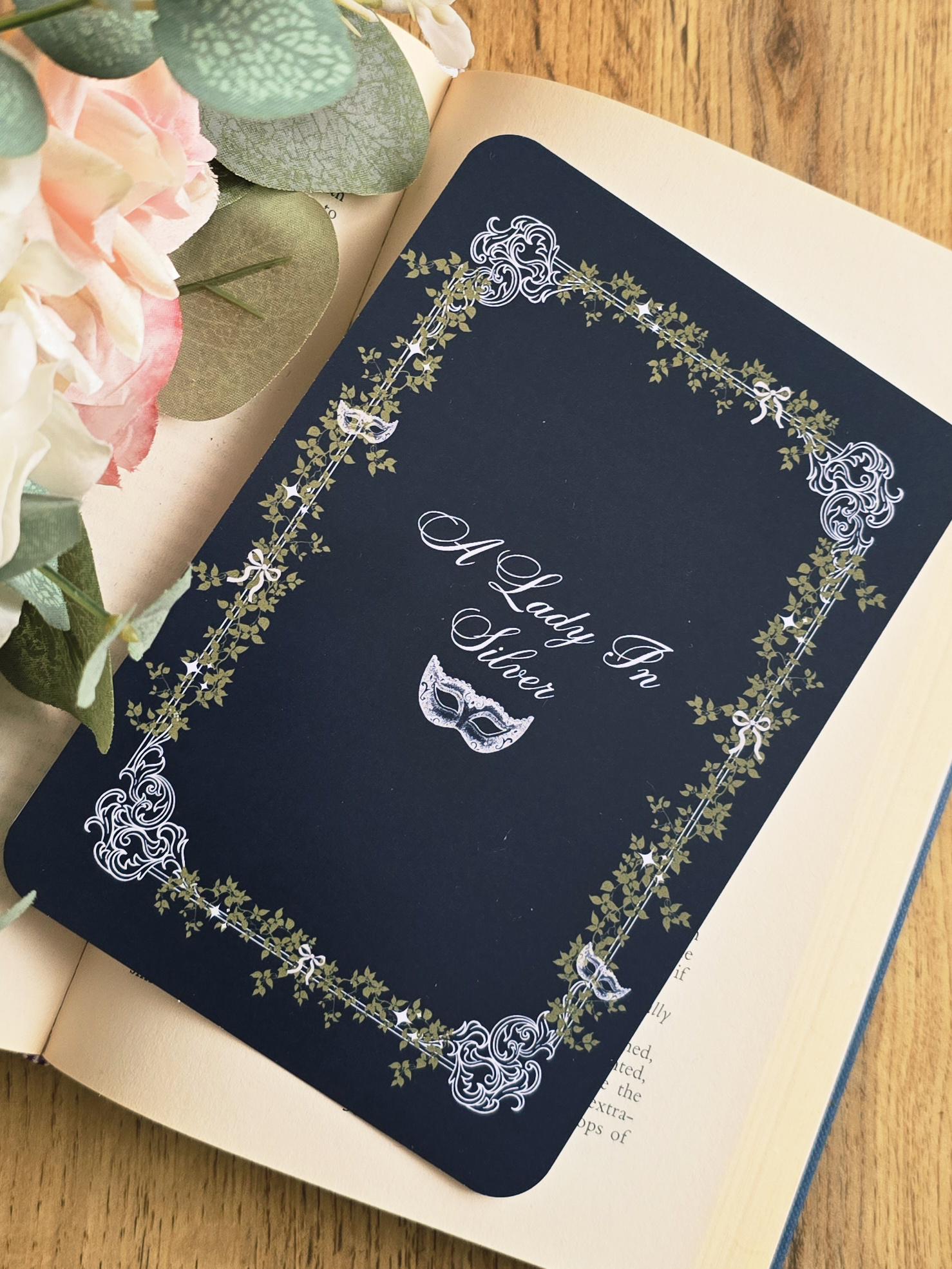 A Lady In Silver Printable Kindle Insert