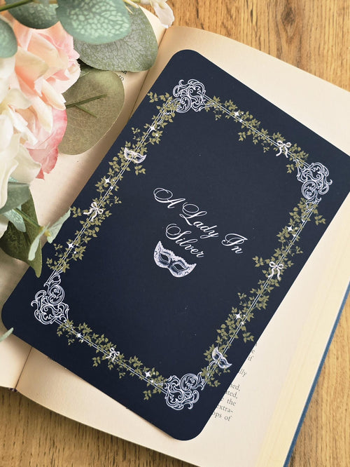A Lady In Silver Printable Kindle Insert