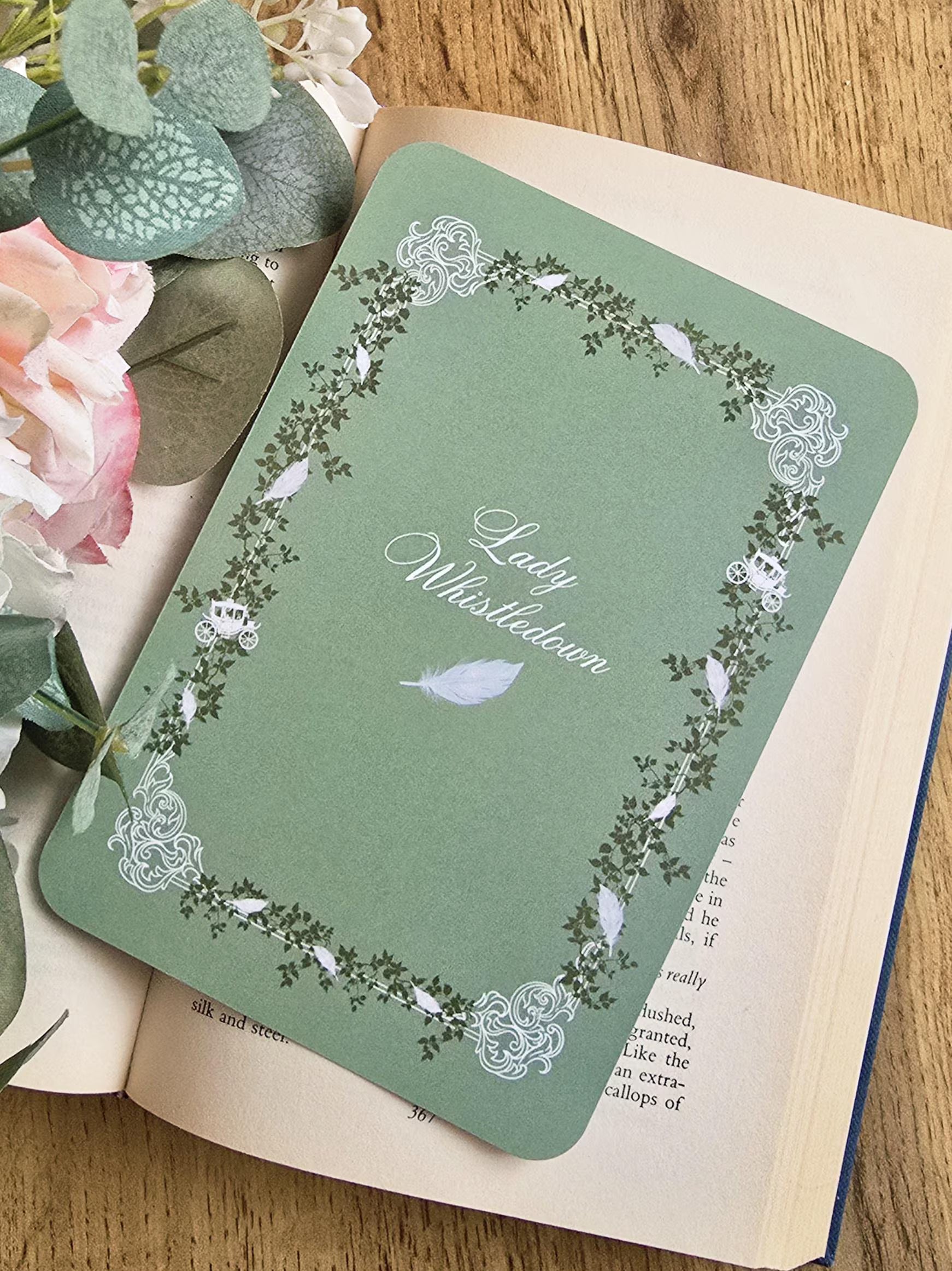 Bridgerton Kindle Inserts Set of 4