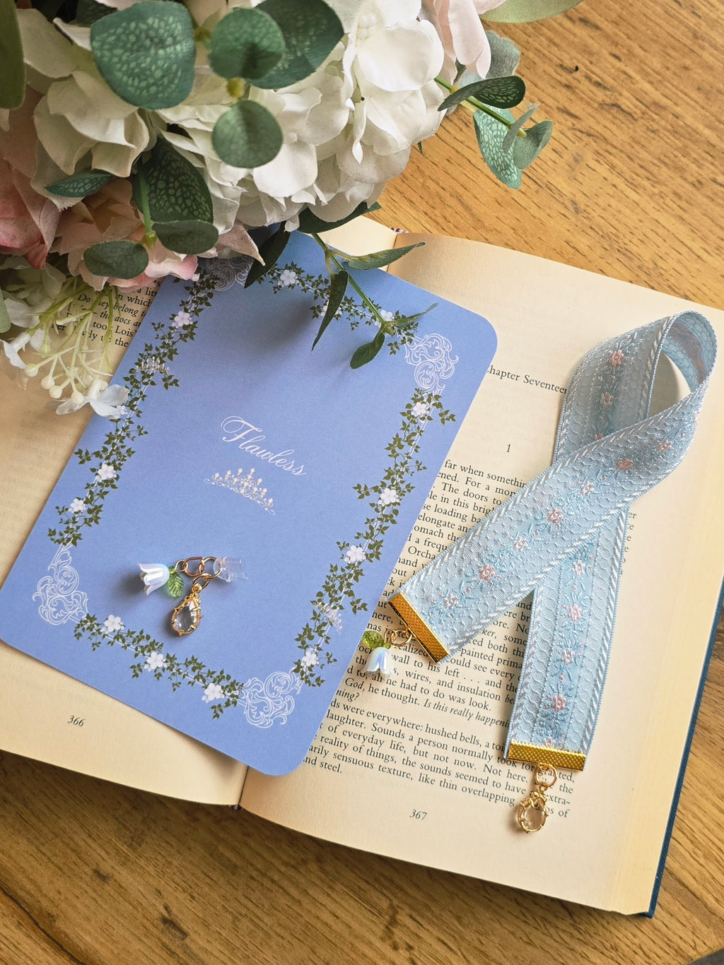 Daphne Basset Ribbon Bookmark