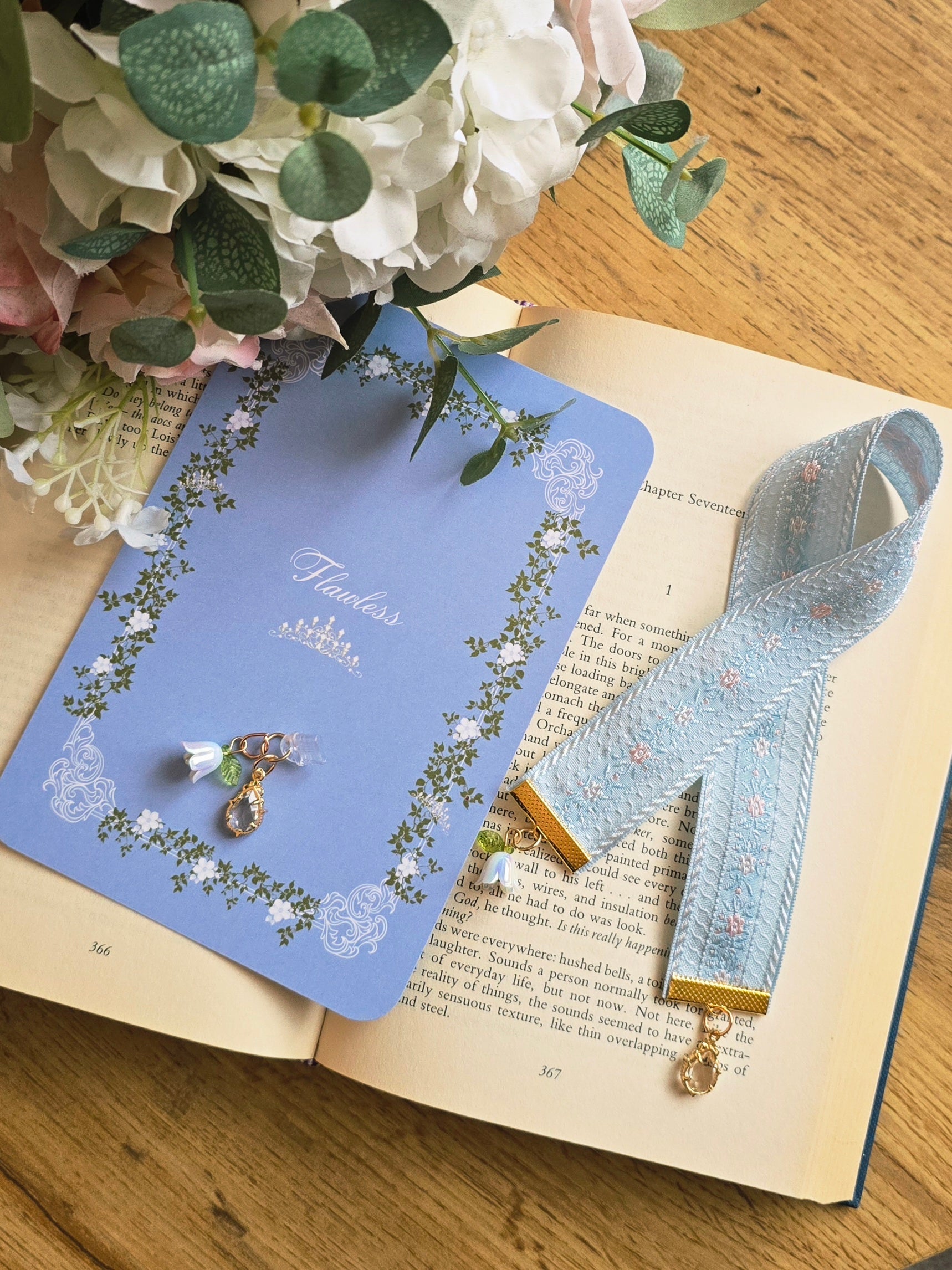 Daphne Basset Ribbon Bookmark