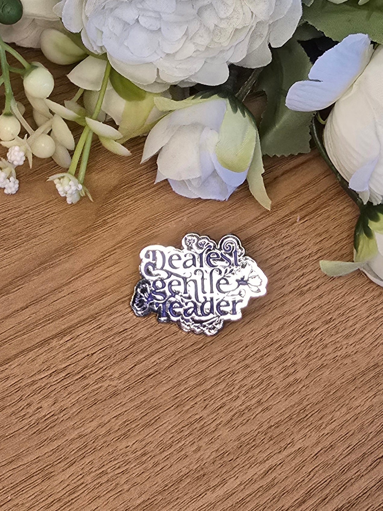 Dearest Gentle Reader Enamel Pin Badge